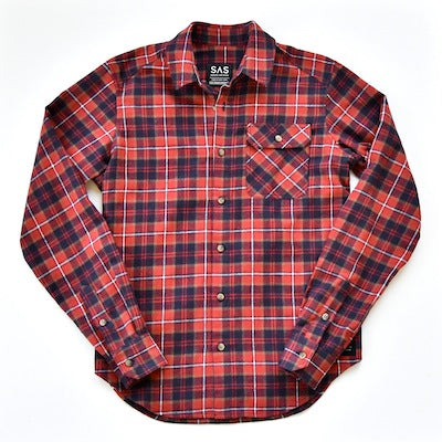 Brushed Flannel – Red