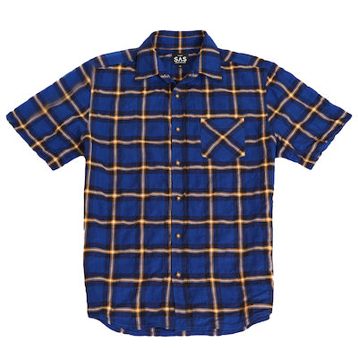 Short-Sleeve Field Shirt – Blue