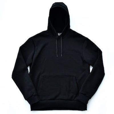 Pullover Hooded Sweatshirt – Black