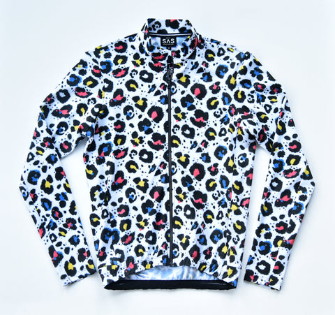 Hot Cheetah Long Sleeve S2-R Jersey – White