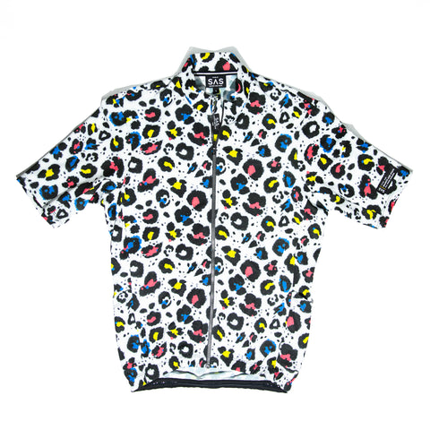 Hot Cheetah Short Sleeve S2-R Jersey – White