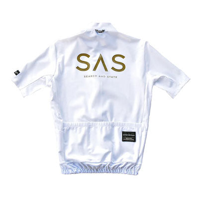 SAS Gold Logo S2-R Jersey – White